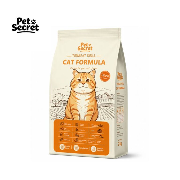 Chicken & Ocean Fish Dry Cat Food with Krill Oil