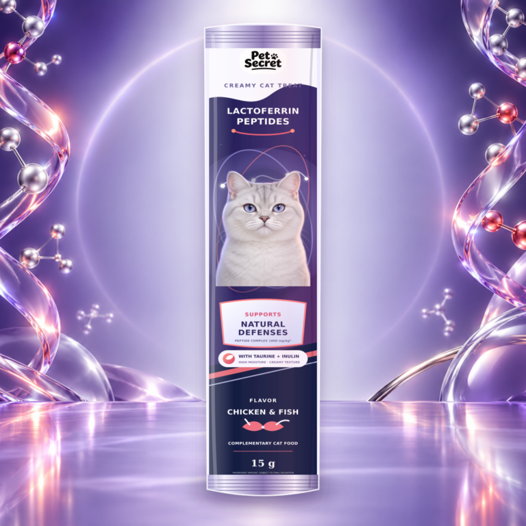 Lactoferrin Peptides Creamy Cat Treat