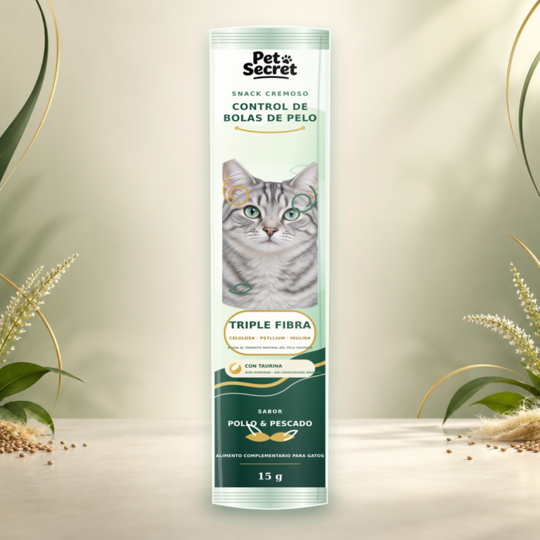 Hairball Control Creamy Cat Treat – Chicken & Fish